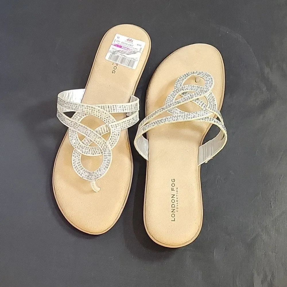 BRAND NEW LONDON FOG ELYSSA HEELED SANDALS G1